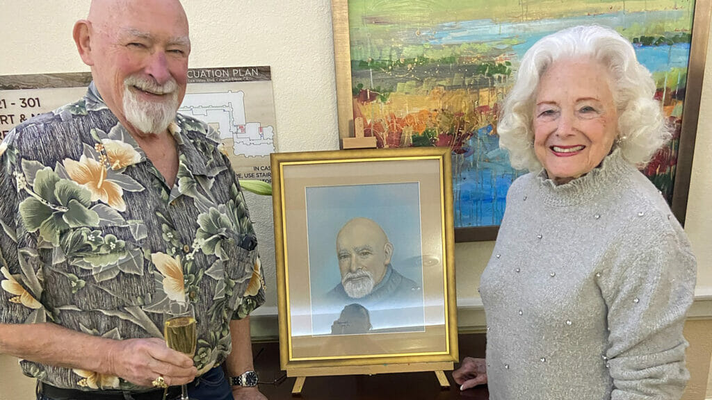 Resident rekindles joy for painting