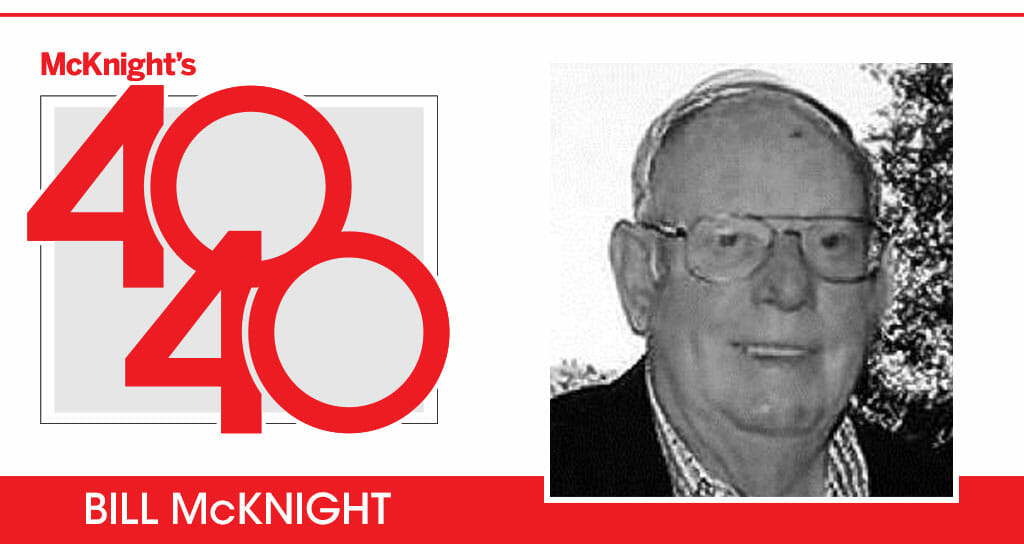 McKnight’s 40 for 40: William M. McKnight Jr.