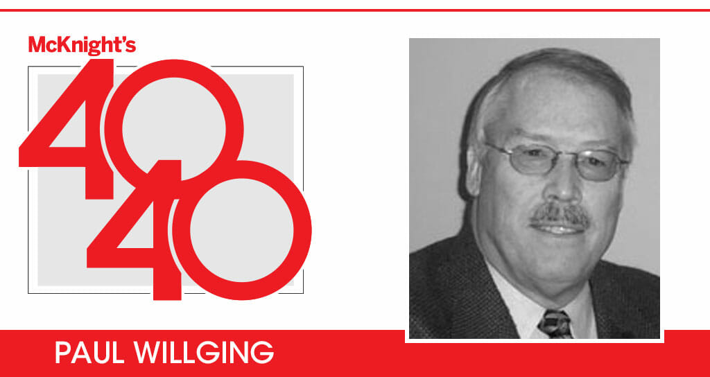 McKnight’s 40 for 40: Paul Willging