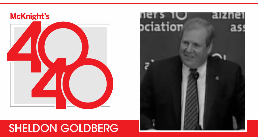 McKnight’s 40 for 40: Sheldon L. Goldberg