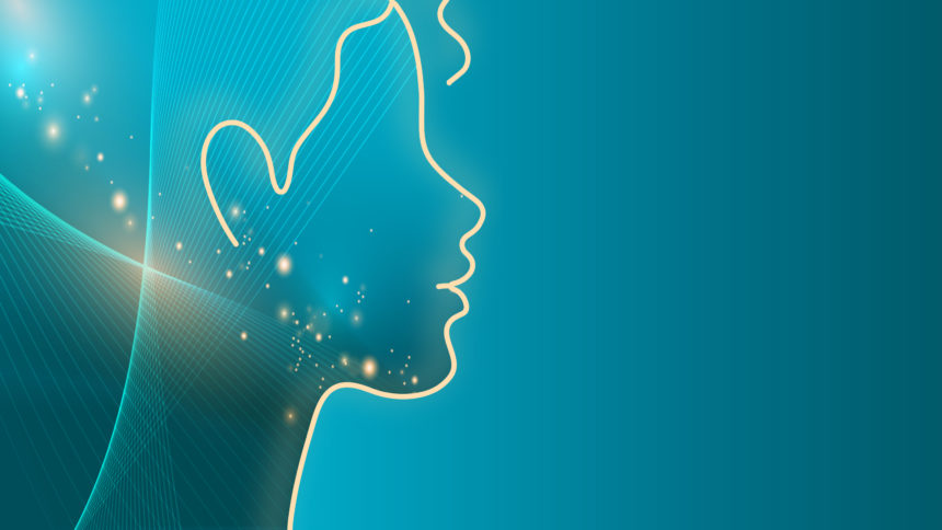illustration - profile of a woman